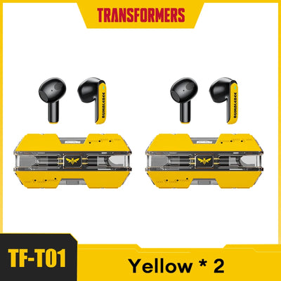 Transformers TF-T01 TWS Earphones Bluetooth 5.3 Wireless Earphone Low Latency HIFI Stereo Headset Gaming Music Dual Mode Earbuds