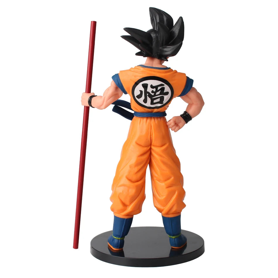 Dragon Ball Son Goku Super Saiyan Anime Character Action Doll Model Gift Collection Doll Anime Peripherals