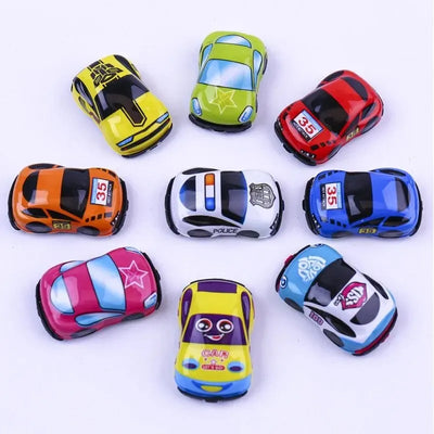 15pcs Pull Back Car for Kids Party Favors Mini Racing Vehicles Pull Back Car for Kids Toddlers Birthday Carnival Prizes Gifts