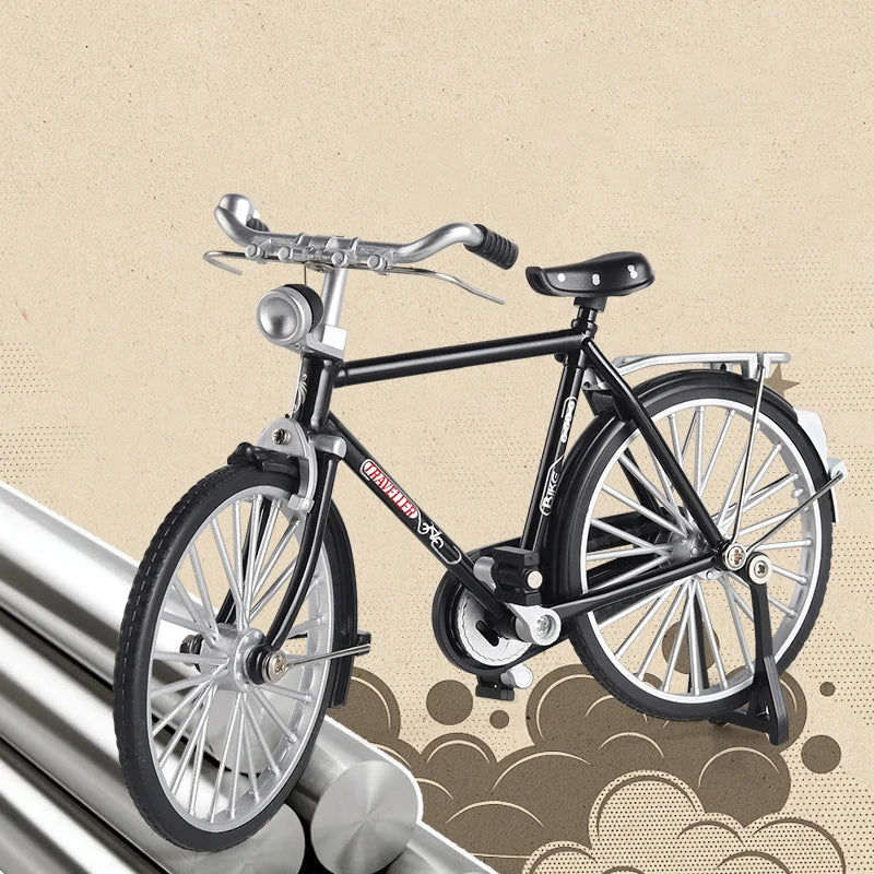 Two Eight Bars Bicycle Model Ornament Retro Nostalgic Decorations Desktop Small Ornaments Home Decorations