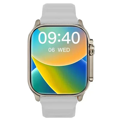 New Watch T800 U2 Smart Watch 49mm 2024 New NFC Men Women GPS Track Bluetooth Call BT Music Games Wireless Charging Smartwatch