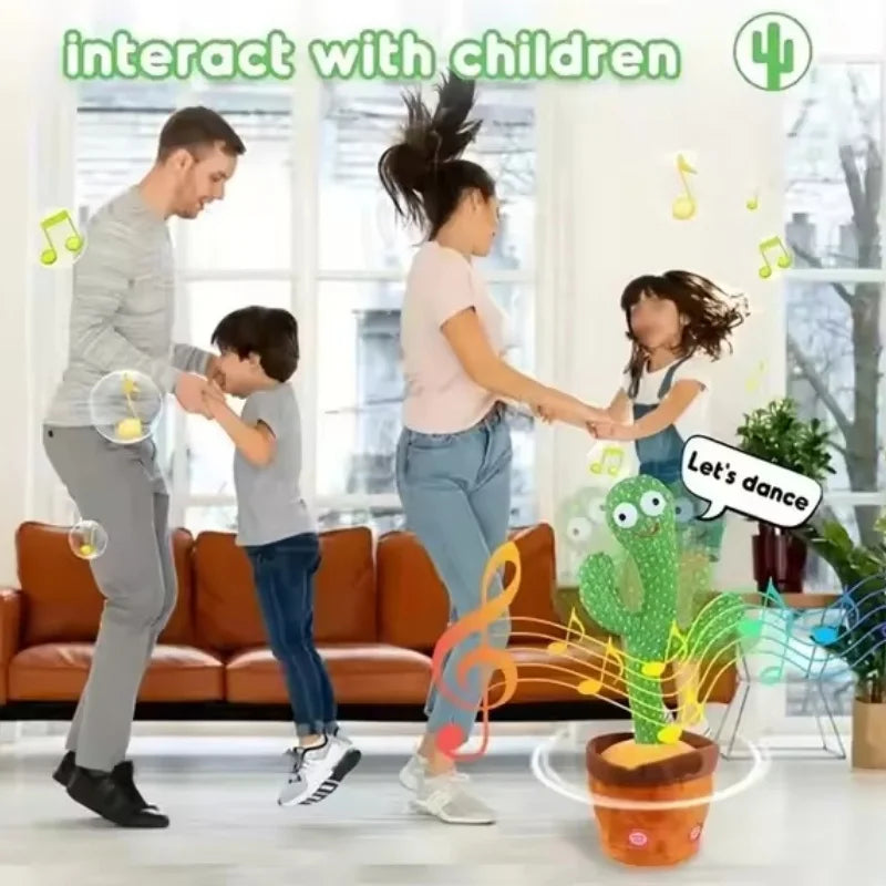 1 Piece -Talking And Dancing Cactus Toy For Baby Boys And Girls,Singing Imitation Recording,Gift That Can Talk To You Repeatedly