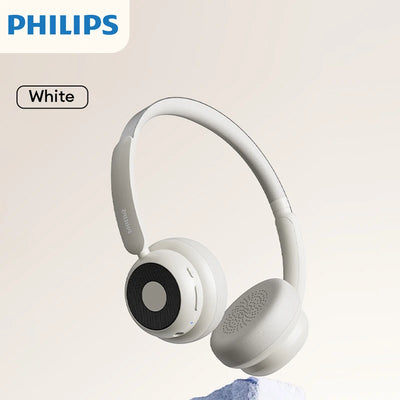 Choice Original Philips TAH1129 Bluetooth V5.4 Earphones Wireless Over The Ear Headset Noise Cancellation Gaming 60H Earbuds New