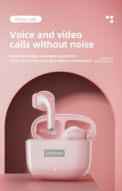 Original Lenovo LP40 Pro TWS Wireless Headphones Bluetooth 5.1 Earphones Sports Touch Control Noise Reduction Earbuds