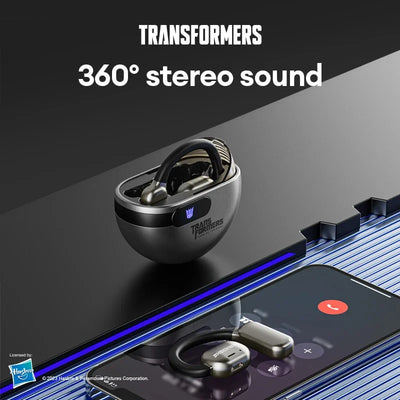 TRANSFORMERS TF-T09 New Bluetooth V5.3 Earphones Ear Hook Wireless Headphones  Long Battery Sports Earbuds Gaming