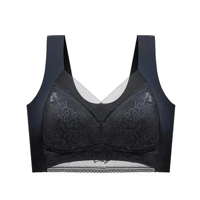 Plus Size Underwear For Women Seamless Push Up Bras Vest Sexy Lace Top Female Wireless Comfortable Braletter Sexy Lingerie