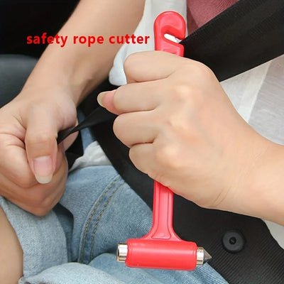 Two-in-One Emergency Car Safety Escape Hammers Glass Window Breaker Seat Belt Cutter Portable Car Emergency Rescue Escape Tools