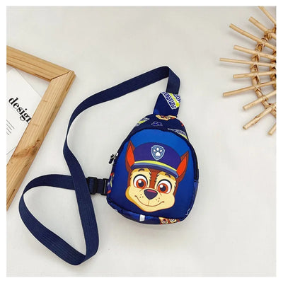 Paw Patrol Chest Bag Kids Children Mini Outdoor Shoulder Bags Boys Girls Paw Patrol Bag Costume Accessories Students Baby Bag