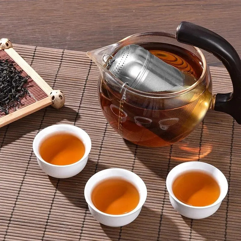 Tea Strainer Stainless Steel Tea Infuser Tea Leaves Spice Seasoning Ball Strainer Teapot Fine Mesh Coffee Filter Teaware