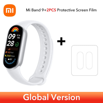 Global Version Xiaomi Smart Band 9 150+ sports modes 1.62'' AMOLED display Colourful metallic frame All-day blood oxygen