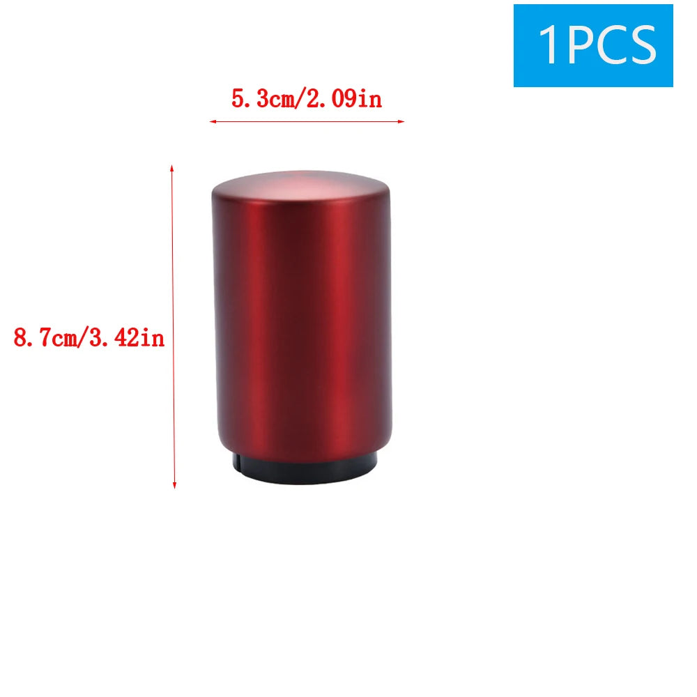 1/2 قطعة فتَّاحة زجاجات بيرة أوتوماتيكية مغناطيسية فتَّاحة بيرة من الفولاذ المقاوم للصدأ فتَّاحة دفع للأسفل فتَّاحة أغطية زجاجات النبيذ والصودا ملحق المطبخ