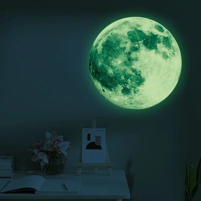 Luminous Stars Moon Wall Stickers for Home Kids Bedroom Living Room Decorations Fluorescent Decals Glow in the Dark Starry Sky