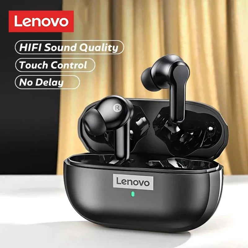 Original Lenovo LP1S New TWS Wireless Bluetooth 5.0 Earphone Waterproof Sports Earbuds For Android IOS With Mic Headset