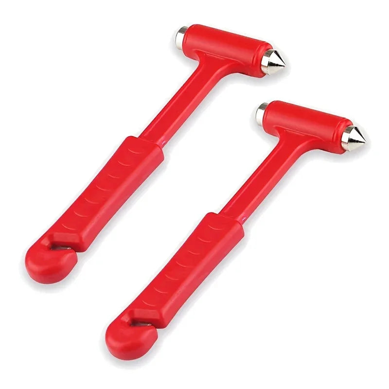 Two-in-One Emergency Car Safety Escape Hammers Glass Window Breaker Seat Belt Cutter Portable Car Emergency Rescue Escape Tools