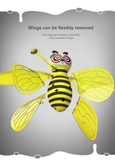 Little Bee Flying Vehicle Aircraft Gesture Sensing  Vehicle Flying Helicopter Lights Children's Toys Birthday Gift Christmas