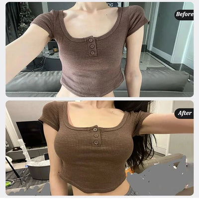 Women Sexy Seamless Bras Deep V Neck Bralette Sexy Lingerie Letter Strap Tops Push Up Underwear Wireless Brassiere for Female