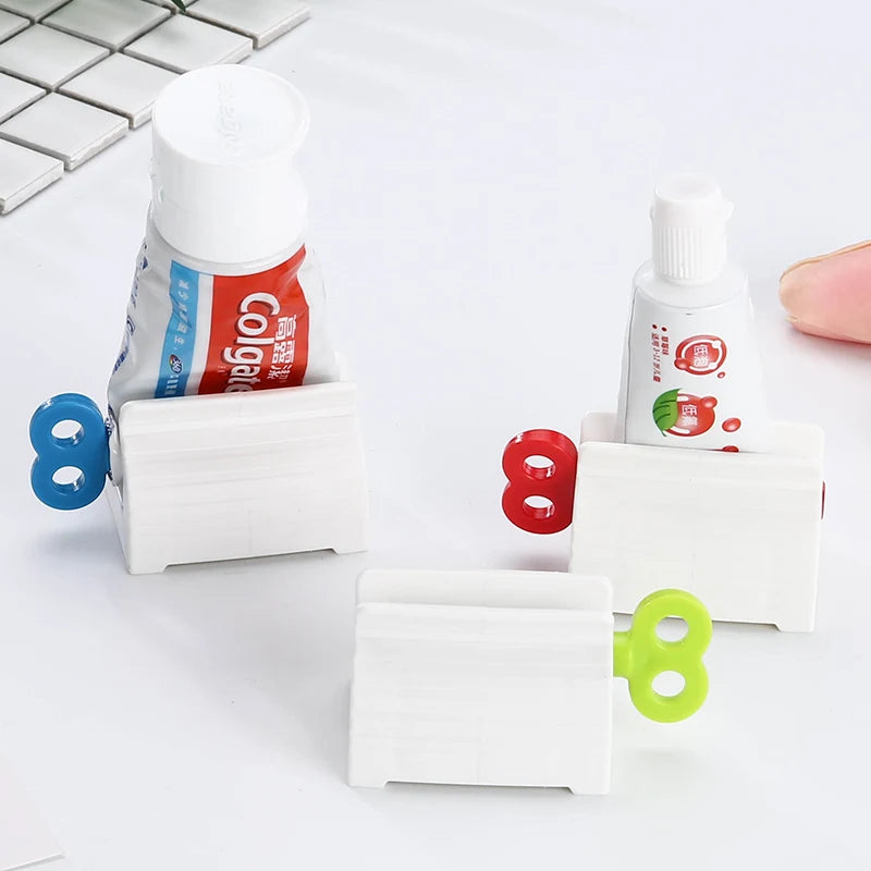 3-50PCS Toothpaste Squeezer  Oral Care  Cosmetic Cleaner Rolling Squeeze Dispenser Toothpaste Organiser Tube Bathroom Tools