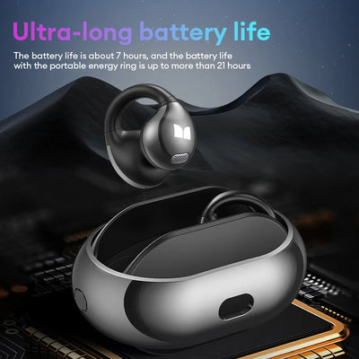 Monster AC600 Earclip Design Wireless Bluetooth V5.4 Earphone Noise Reduction HD Calls Earbuds IP5X Waterproof Sport Headphones