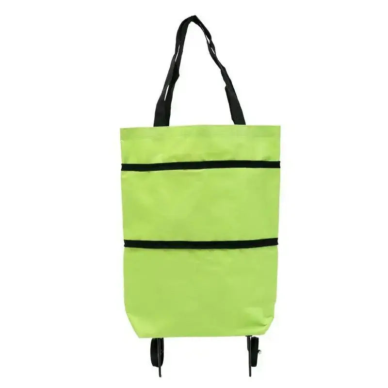 1PC Folding Shopping Bag, Portable Tugboat Bag, Grocery Bag, Large Capacity Supermarket Bag