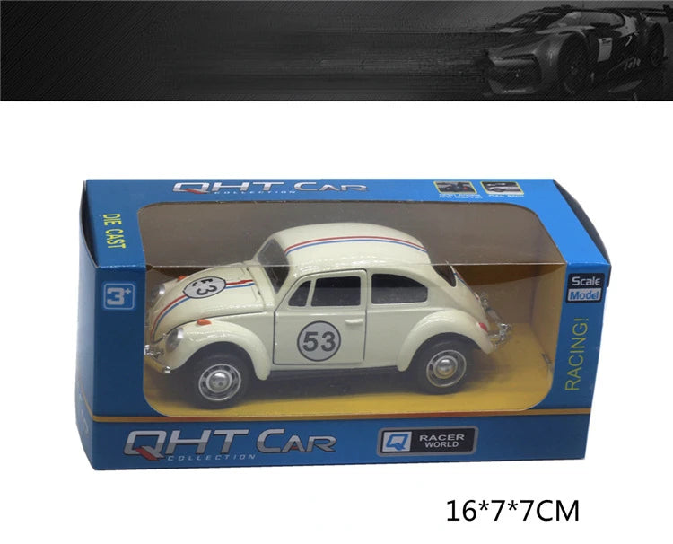 1:32 Volkswagen Beetle Alloy Car Diecasts Metal Classic Toy Model with Pull Back Function Vehicles for Child Gifts A931