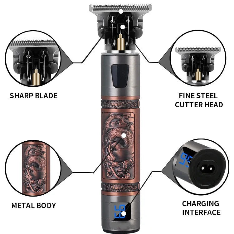 T9 Hair Clipper Repair Beard Shaving Body Hair Trimmer Clippers Corteiz Electric Machine Men Haircut Machine 0mm Barber Shaver