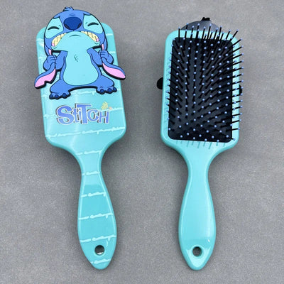 Miniso Disney Animation Lilo & Stitch Comb Series Cartoon Stitch Peripheral Air Cushion Massage Comb Children Girl Student Comb