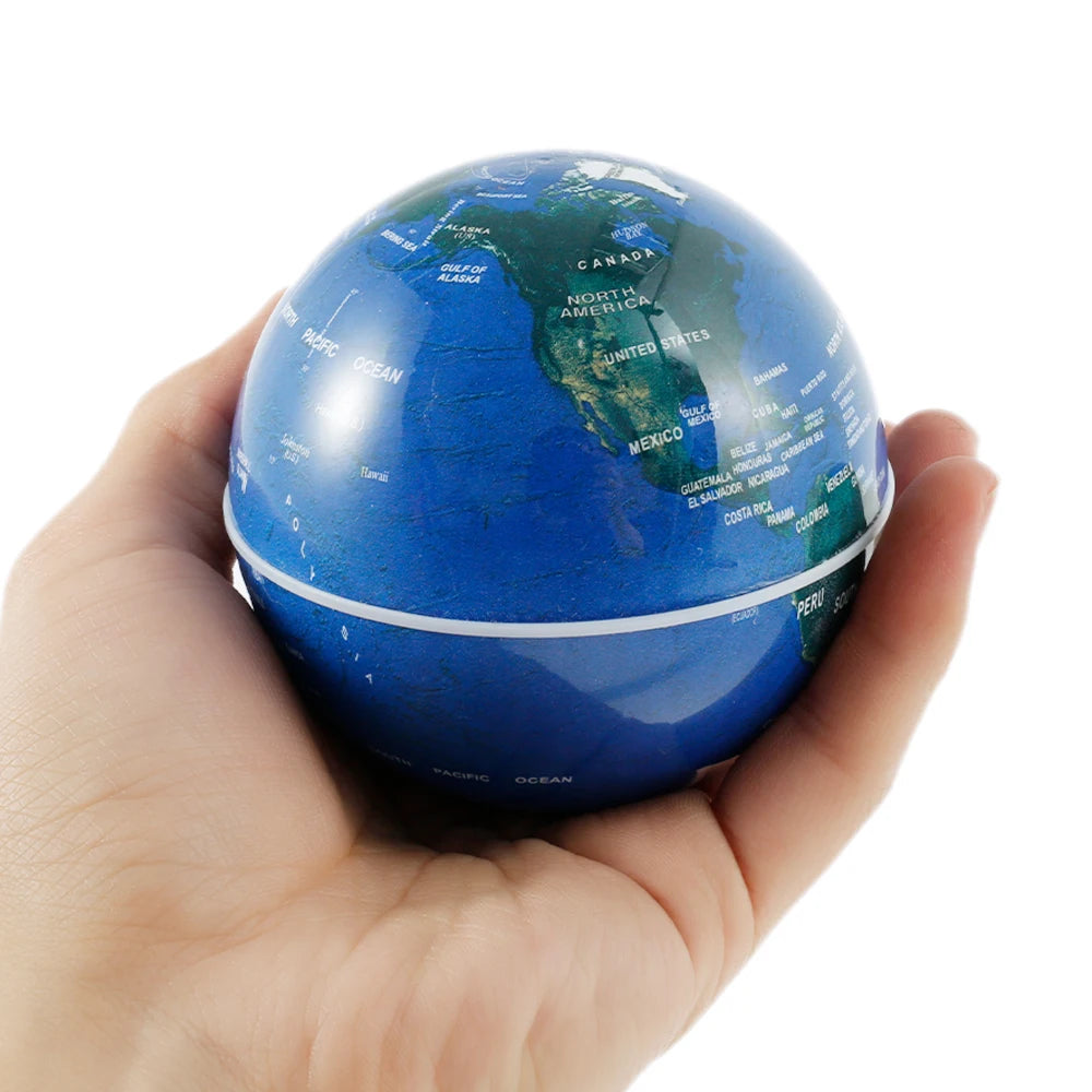 Magnetic Levitation Globe Birthday Gifts Electronic Antigravity Lamp Novelty Ball Light LED World Map Home Decoration Floating