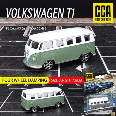 CCA 1:64 Volkswagen Beetle Exquisite hanging model classic car static car model alloy die-casting car model collection gift toy