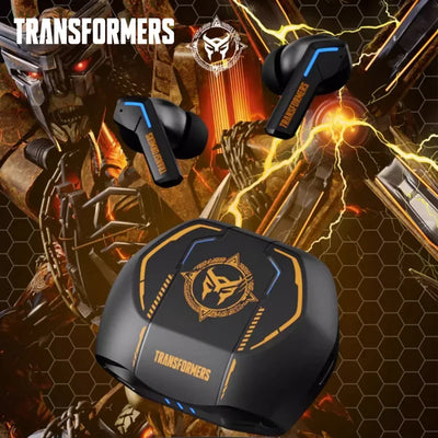 Transformers TF-T06 Bluetooth 5.3 Headset Dual Mode Noise Reduction Earphone for Video Game HIFI Earbuds Stable Connection