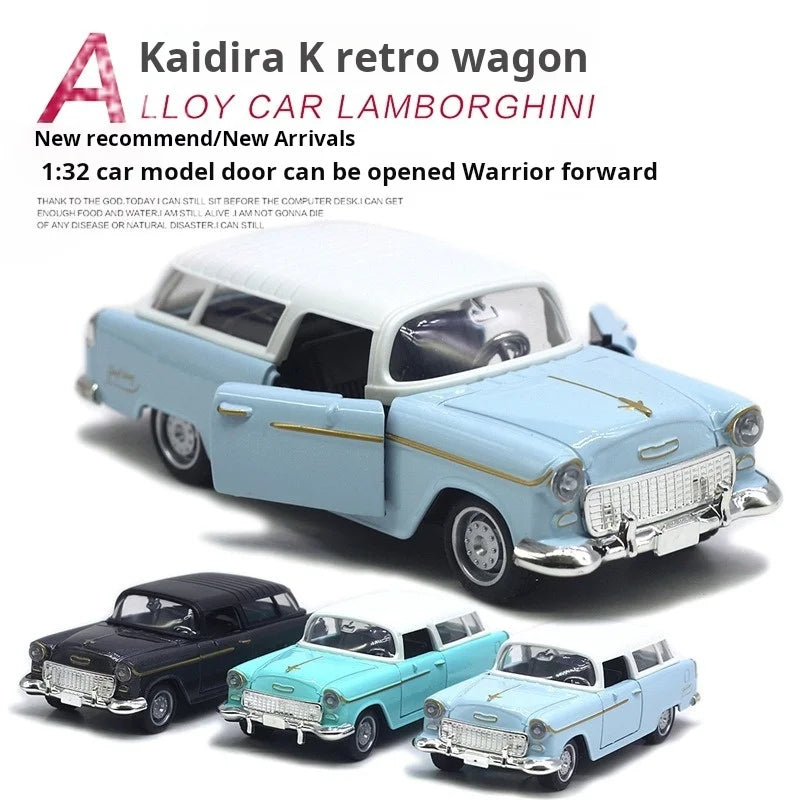 1:32 Alloy Classic Car Model Children's Toy Car Decoration Pull-Back Car Model Boy Die Cast Car Model Toy