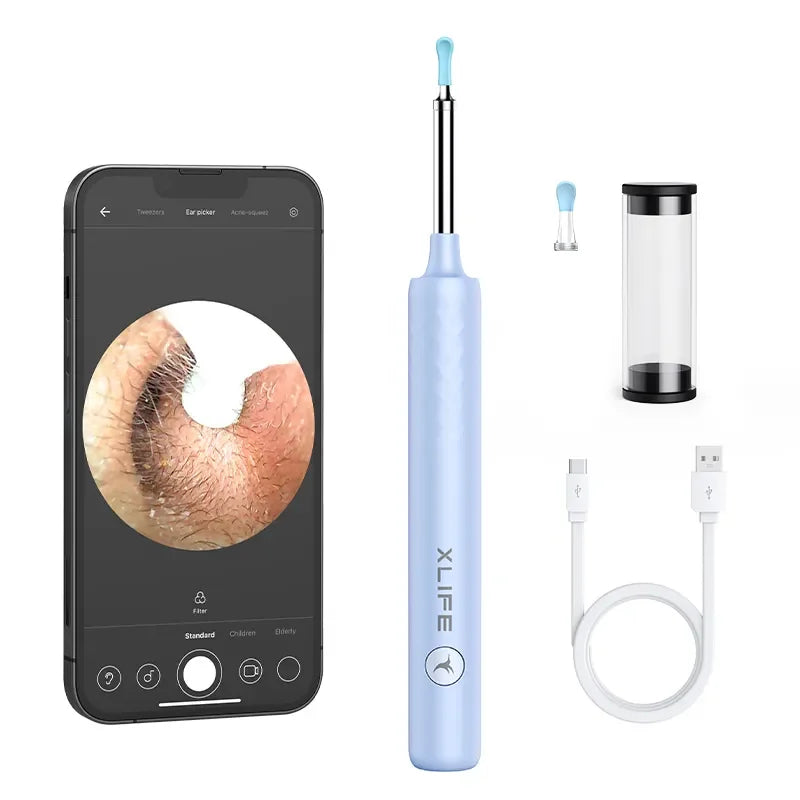 Bebird Xlife X3 Visual Earwax Remover With Camera,Smart Ear Cleaner 3.0 Mega Pixels Endoscope Otoscope For Earpick Health Care