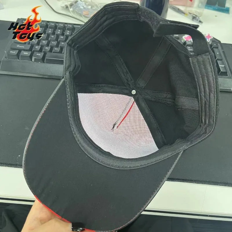 HotToys Spiderman Baseball Cap Superhero Peripheral Boys Girls Hats Cosplay Props Sunhat Childrens Gift Fashion Accessory 3-7y