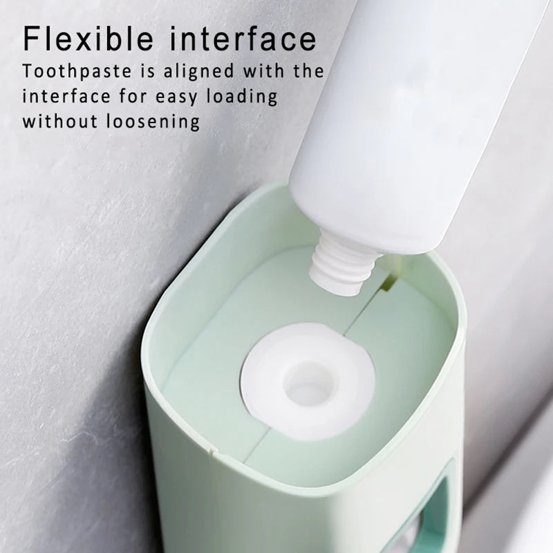 Toothpaste Squeezer Tooth Paste Holder Oral Care Bathroom Tools Tube Cosmetics Press Facial Cleanser Rolling Squeezing Dispenser