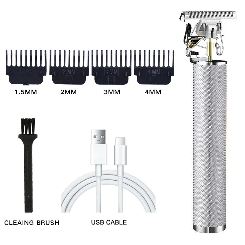 Vintage T9 Hair Cutting Machine Professional Hair Clipper Barber Men Hair Trimmer Shaver Electric Body Hair Beard Shaving