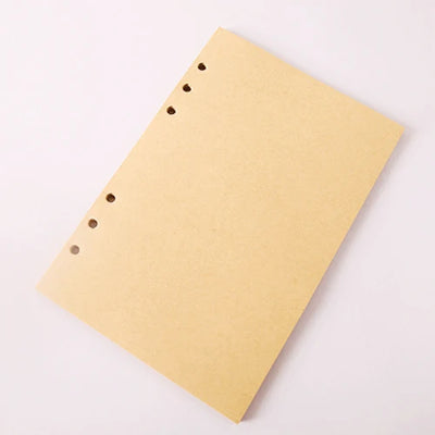 Retro Notebook Traveler Diary Vintage Soft Cover Spiral Replaceable Kraft Paper Inner Notebooks & Notepads Journal Supplies