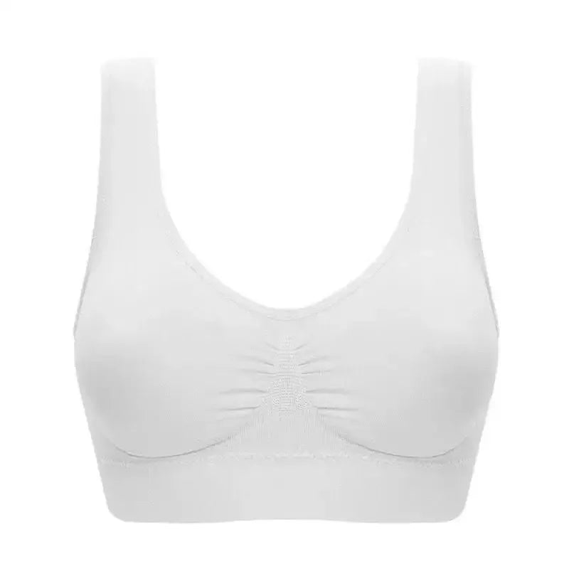 1 Piece Contrast Lace Wireless Bra, Comfy & Elegant Scallop Trim Bra, Women's Lingerie & Underwear