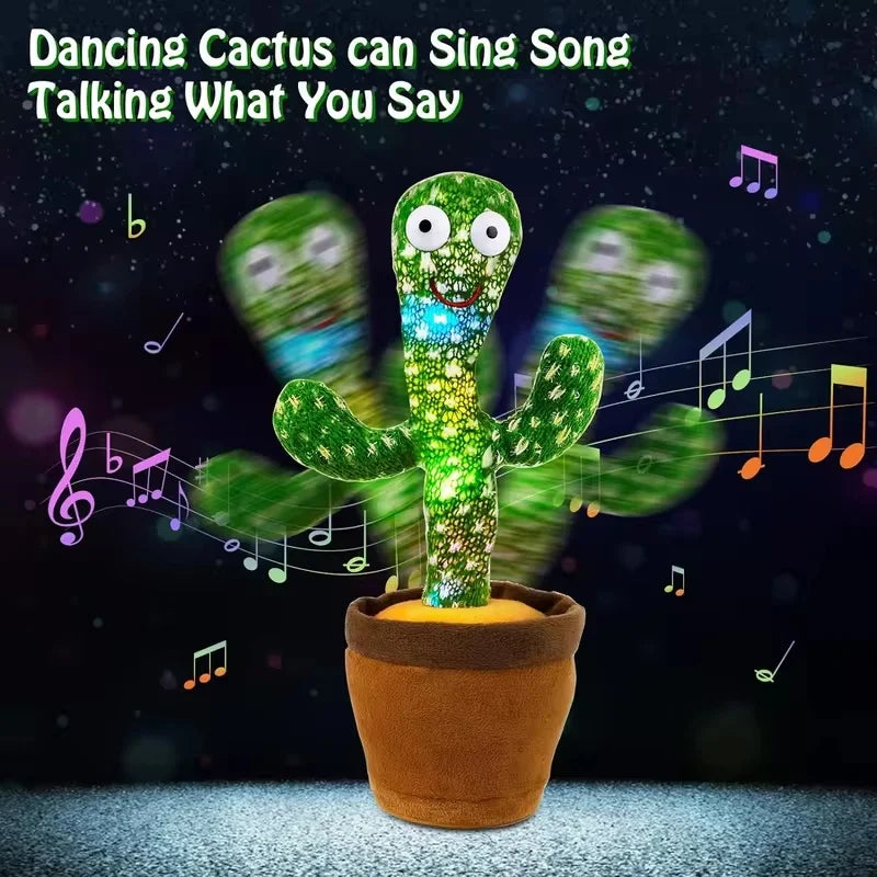 1 Piece -Talking And Dancing Cactus Toy For Baby Boys And Girls,Singing Imitation Recording,Gift That Can Talk To You Repeatedly