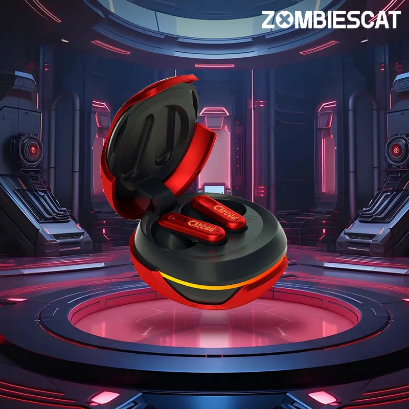 Choice ZOMBIESCAT B5 Wireless Bluetooth 5.4 Earphones Ultra Long Life Gaming Low Latency ANC Active Noise Cancellation 2024 New