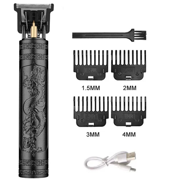 Vintage T9 Hair Cutting Machine Professional Hair Clipper Barber Men Hair Trimmer Shaver Electric Body Hair Beard Shaving