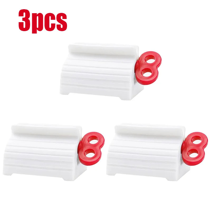 3/1Pcs Toothpaste Squeezer Cosmetics Press Rolling Squeezing Dispenser Facial Cleanser Dispenser Holder Bathroom Accessories