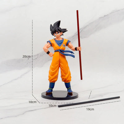 Dragon Ball Son Goku Super Saiyan Anime Character Action Doll Model Gift Collection Doll Anime Peripherals