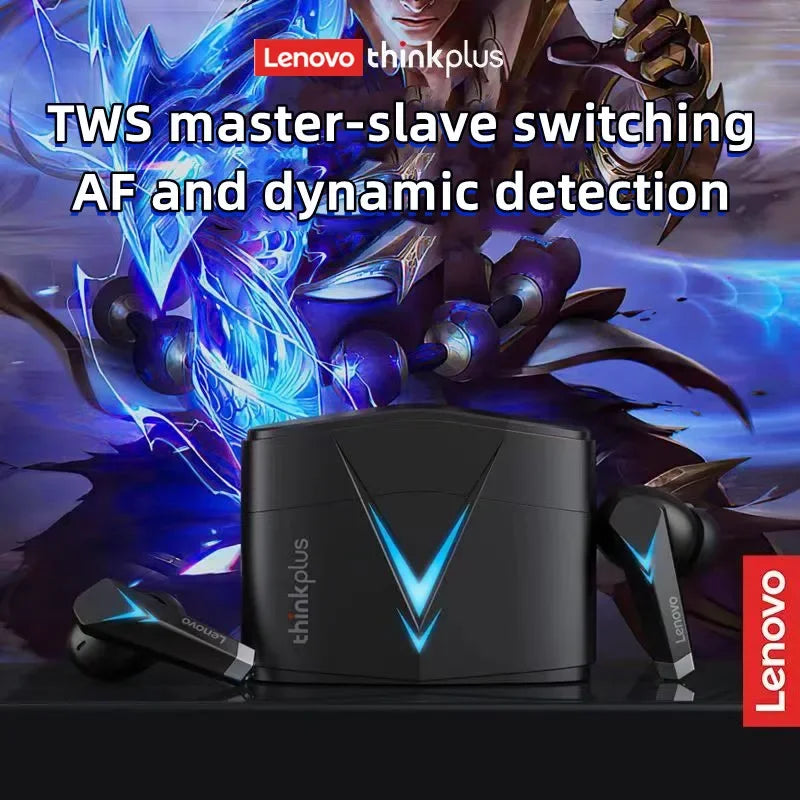 Choice 100% Original Lenovo LP6 TWS Wireless Buletooth Headphone Long Endurance Gaming Earphone HD Call With Mic Music Earbuds